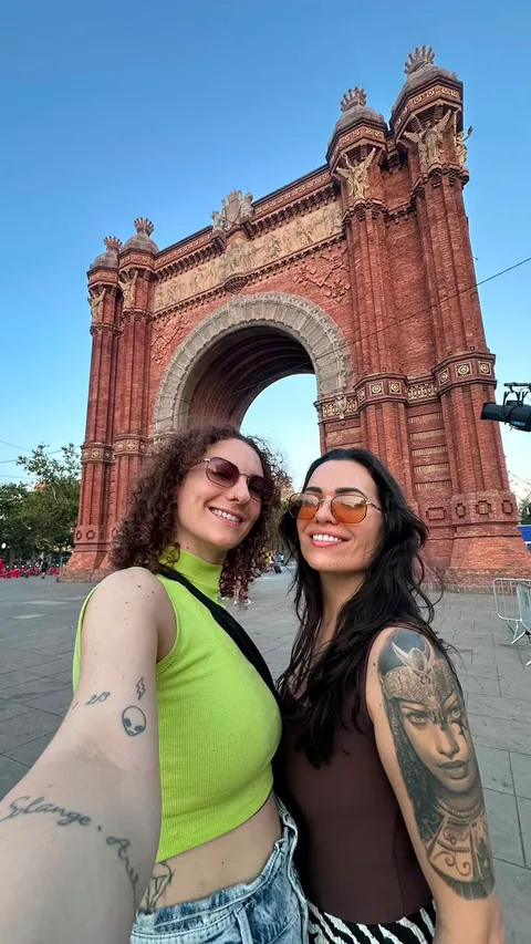 Foto de Carine viajando